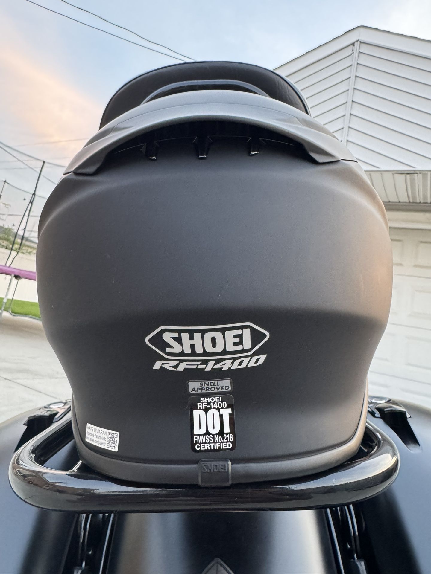 Shoei RF-1400 Matte Black 2XL