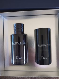 Sauvage Set Eau de Toilette and Deodorant