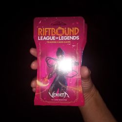 Riftbound League Of Legend Vendetta Sleeves Booster Pack