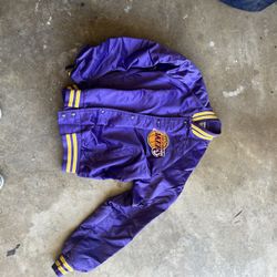 Vintage Los Angeles Lakers Championship Embroidered Sports Jacket