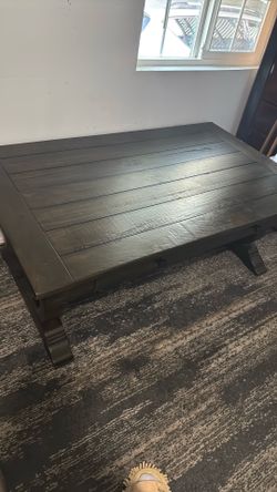Wood center table