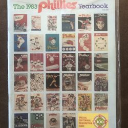 Philadelphia Phillies 1983 Special Centennial Celebration Issue Yearbook-Ads-GC