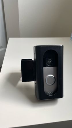 Ring camera with door mount