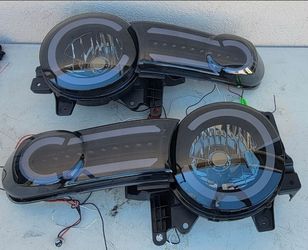 07-14 Toyota FJ Cruiser LED DRL Headlights Luces Micas Calaveras Faros Faroles Focos Headlamps