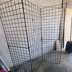 Three Wire Grid Panels + accessories