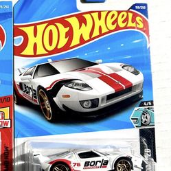 Hotwheels Ford Gt Borla Exhaust Edition 