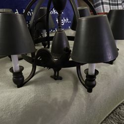 Metal chicken lamp very cool