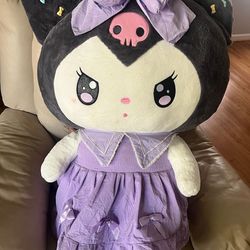 Kuromi plush 35in tall