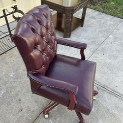 Faux Leather Office Chair