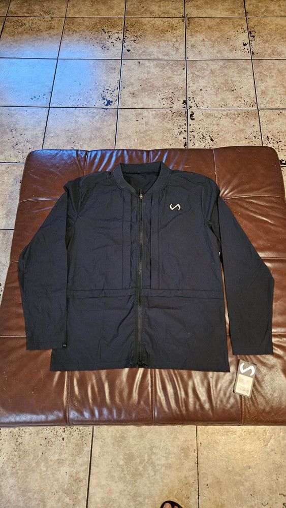 TLF Element League Warm Up Jacket Black