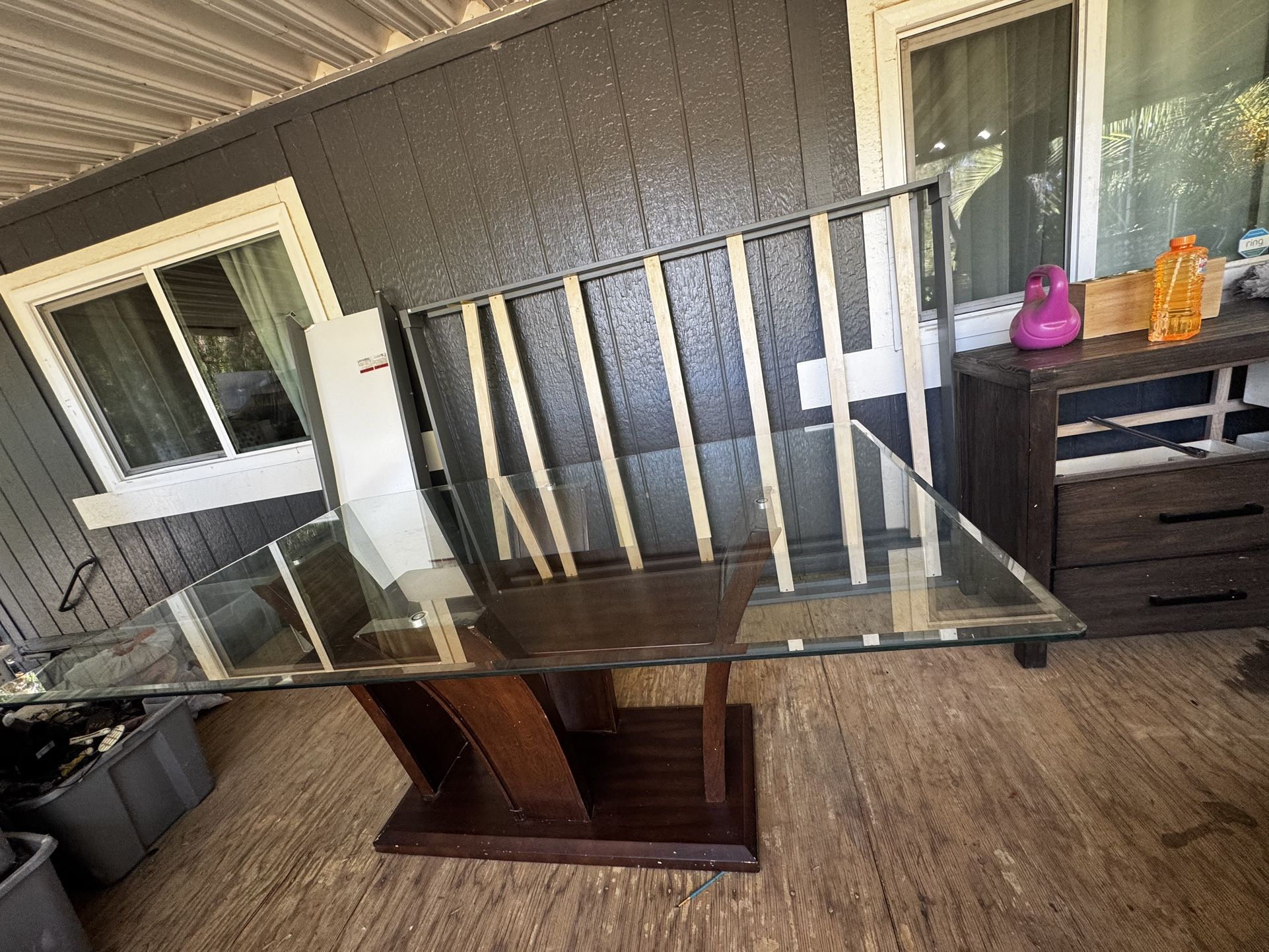 Glass Dining Table