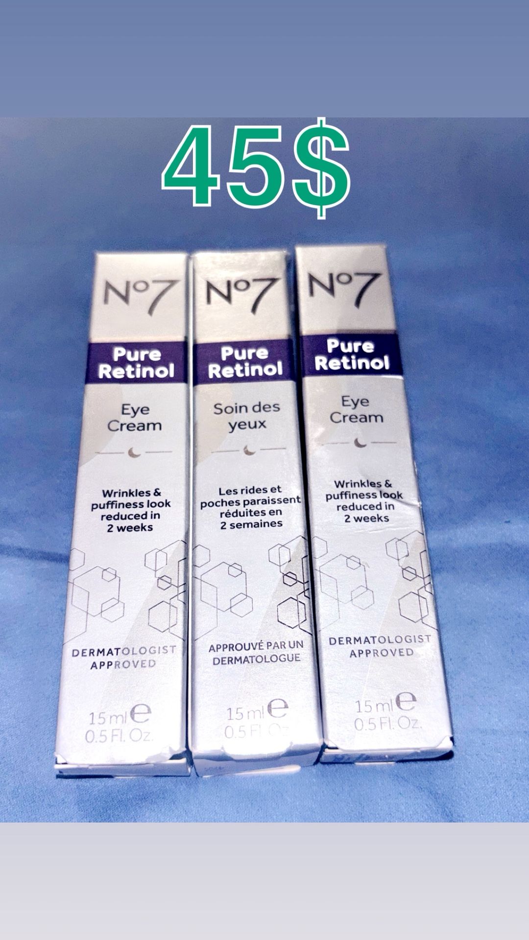 Number 7 Retinol Eye Cream 