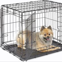 Wire Dog Crate With Slide Out Bottom