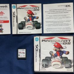 Nintendo ds Mario Kart Game