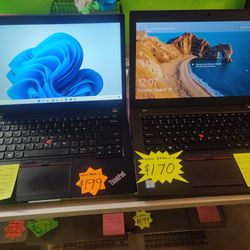 Lenovo Thinkpad laptops in Very good Working & Cosmetic Condition. Price & Spec in the Pictures . 

Freshly installed Windows OS.
Microsoft Office Pac