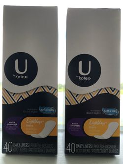 U by Kotex liners 40ct.