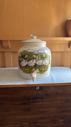 Vintage Ceramic Water Dispenser