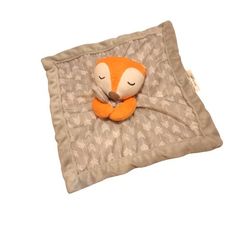 FALLS CREEK BABY Bashful FOX ARROWS SECURITY BLANKET LOVEY RATTLE