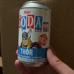 Thor Soda Collectible 
