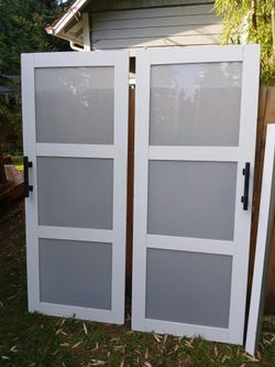 Sliding doors glass doors.