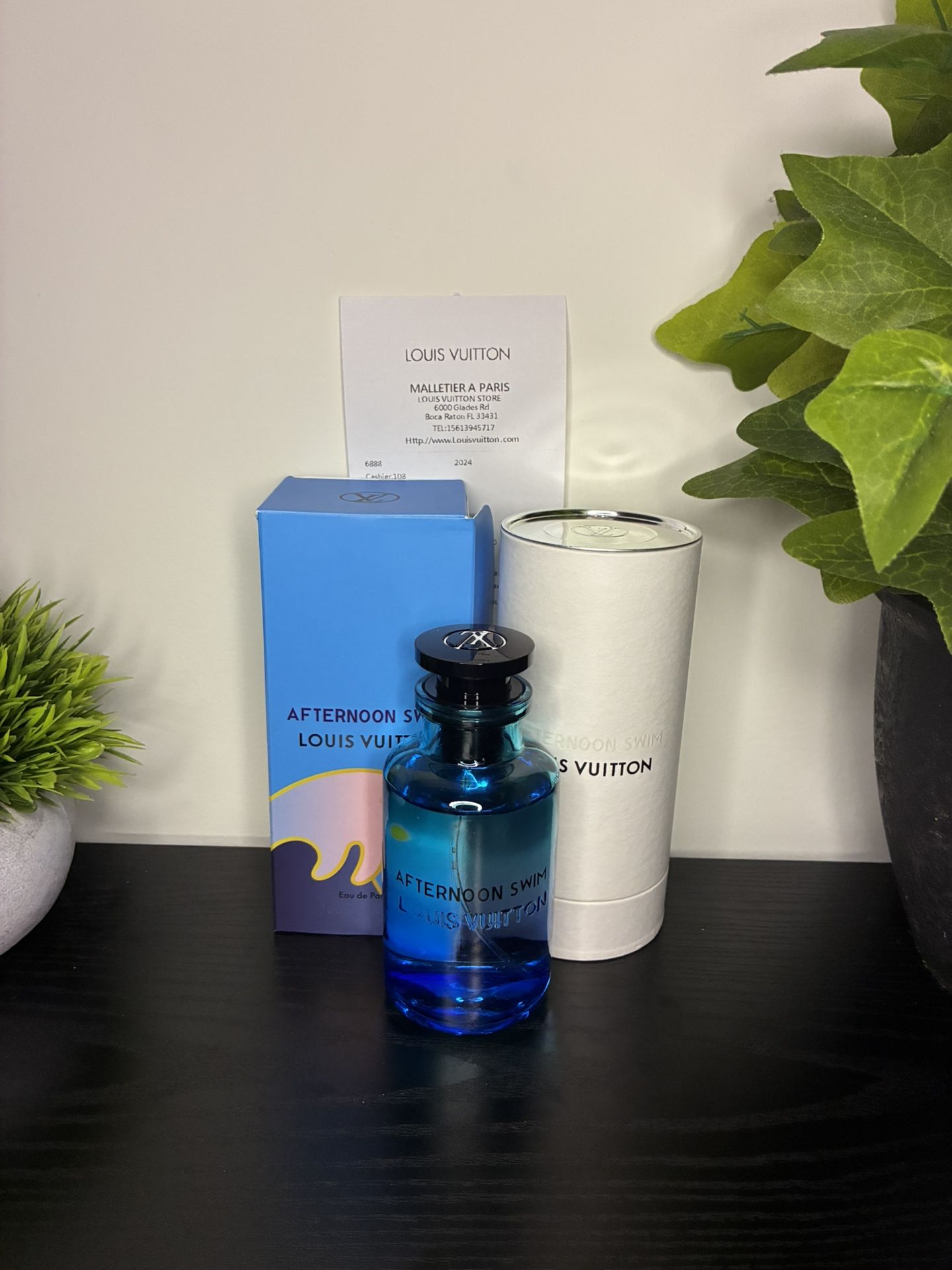 Louis Vuitton Afternoon Swim 3.4oz UDP BRAND NEW WITH RECEIPT