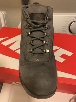 Jordan Grey suede boots