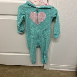 Carter’s 18 Months Zipper Fleece Jumpsuit