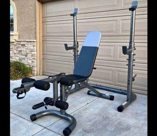 Weight Bench With Squat Rack 