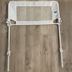 Hiccapop Convertible Crib Bed Rail for Toddlers, Crib Rail Guard with Reinforced Anchor Safety