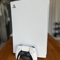 PS5 Disc Version With Controller And Game