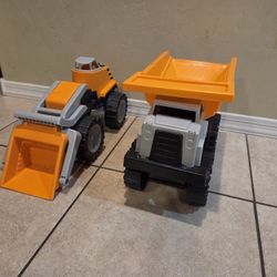 Tractor and dump truck!!!
