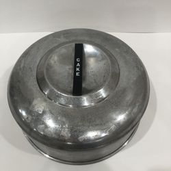 Vintage Kromex Aluminum Cake Cover