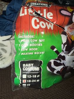 Little cow Halloween costume