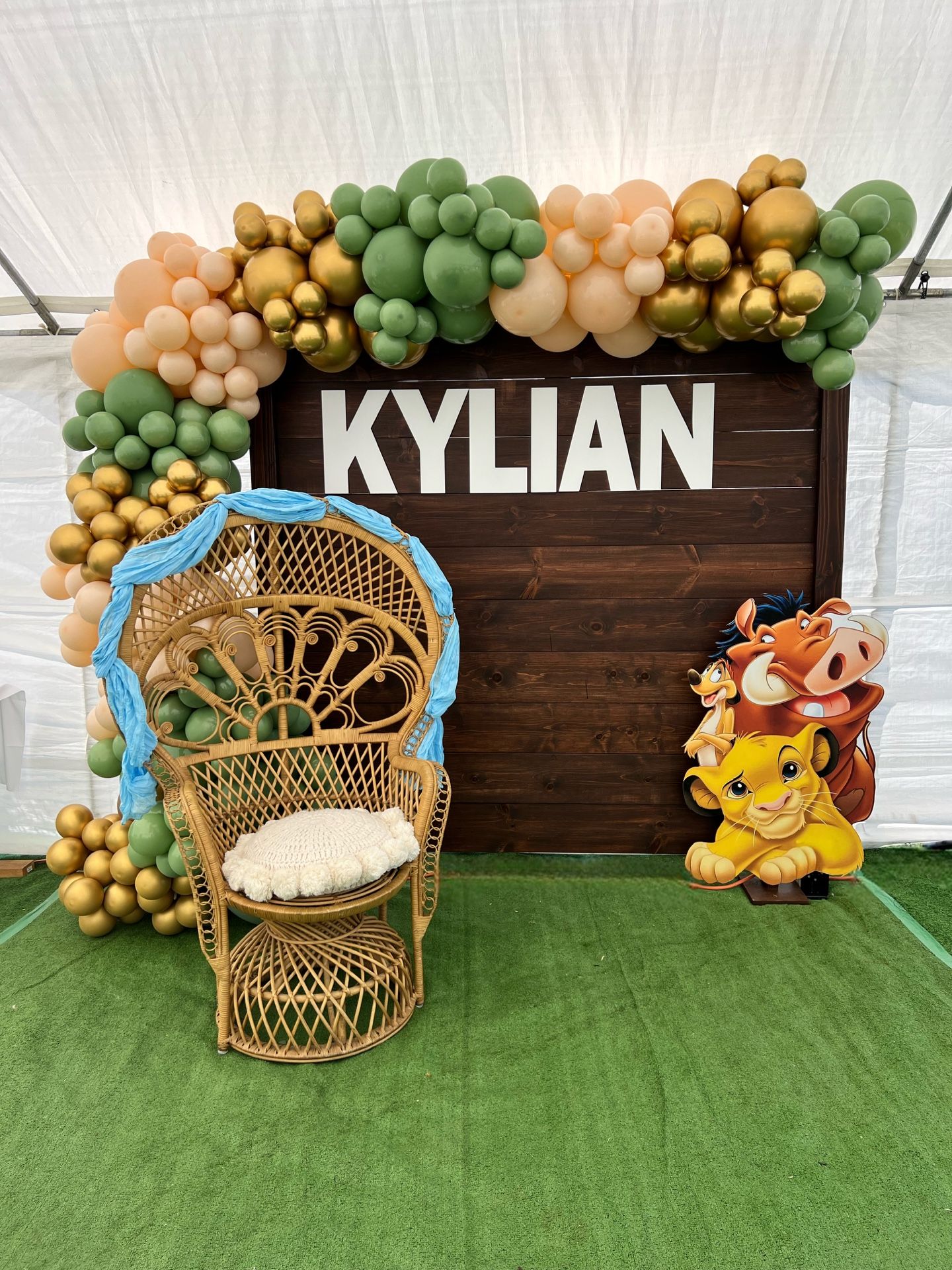 Lion king baby shower