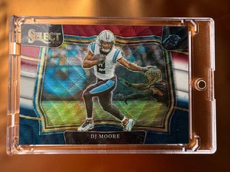 2022 Panini Select Field Level Tri-Color Prizm /75 DJ Moore #470
