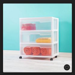 Sterilite plastic storage bins on wheels, storage container drawers closet organizer shelves