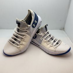Under Armour HOVR Havoc Low White Blue Size 11.5