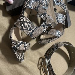 Heels And Belt