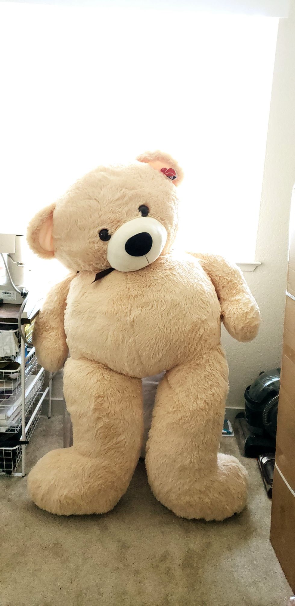 Giant teddy bear