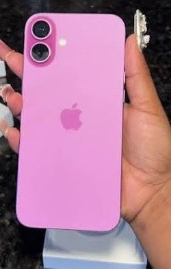 Pink iPhone 16 Plus
