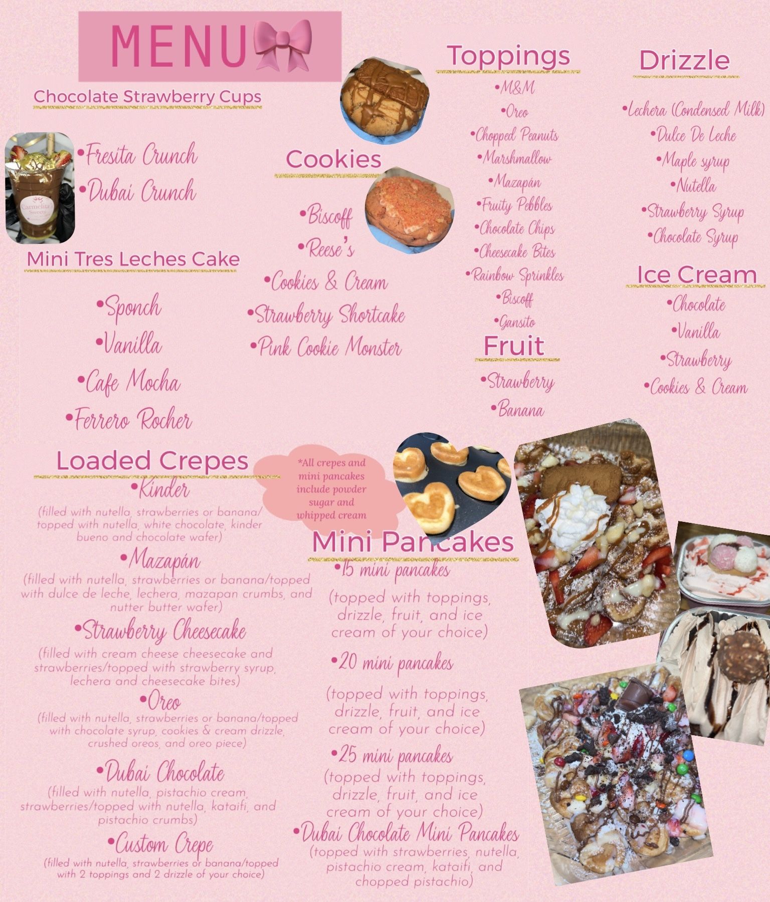 Dessert’s & More!