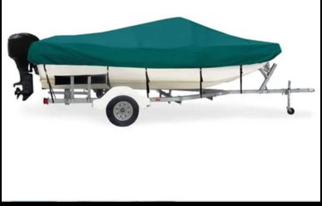 Taylor Made Tri-Hull Cover, OB, Forest Grn, Hot Shot, 19'5"-20'4", 102" Beam