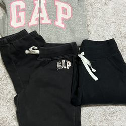 Girls Size 8 Fleece Pants And Zip Up Hoodie