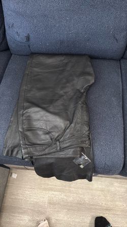 Black Leather Pants