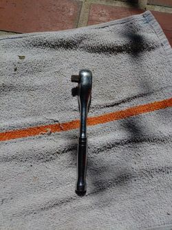 Chrome Ratchet Handle Socket Wrench
