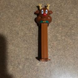 Vintage Red Nose Reindeer PEZ Dispenser