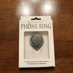 Brand New Phone Ring Silver