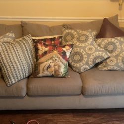 Beige Sofa Set