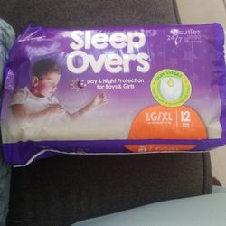 2 Boxes Of Sleep Over Pull Ups