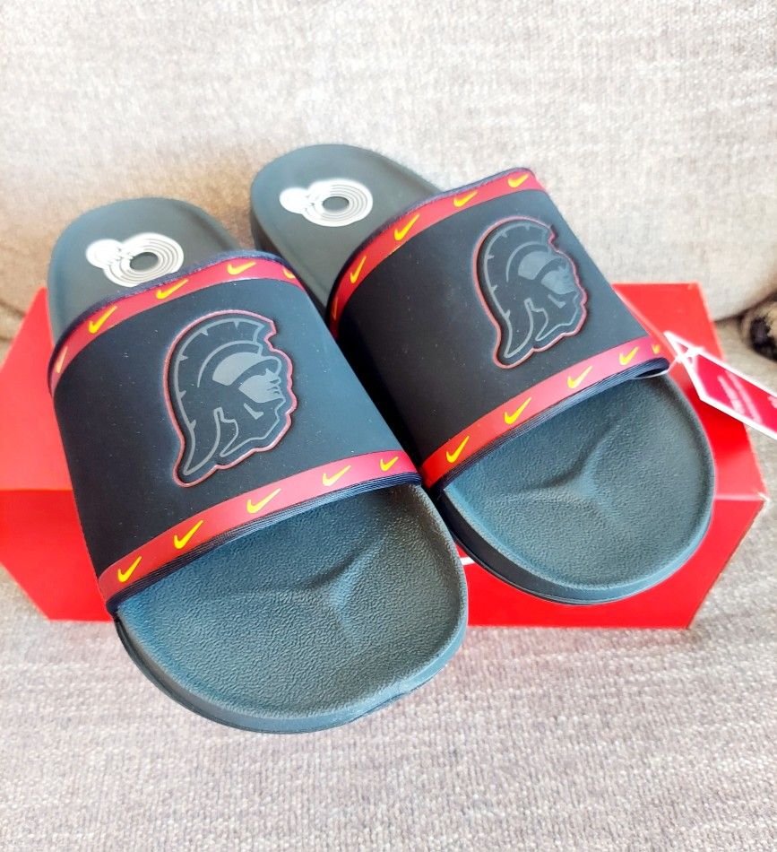 Sizes 8, 11 & 13 Men's - Brand New Nike Offcourt USC Slides